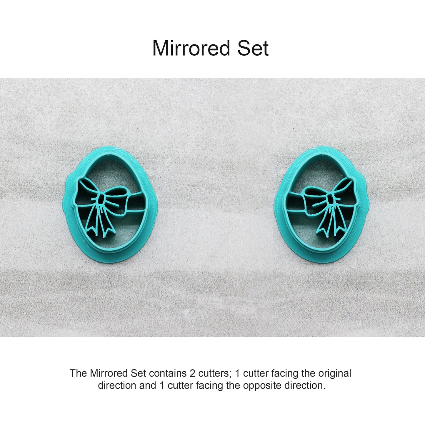 Bow-tiful Easter Egg Cookie Cutter: Ideal for Cookies, Ceramics, Pottery, Polymer Clay, and Fondant