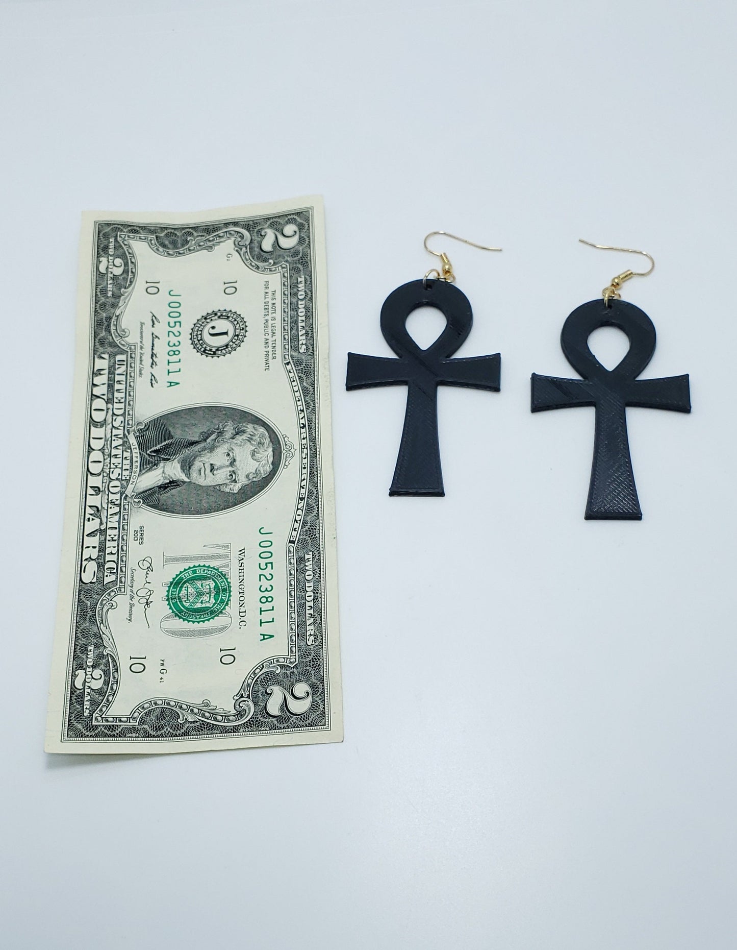 Ankh African Earrings