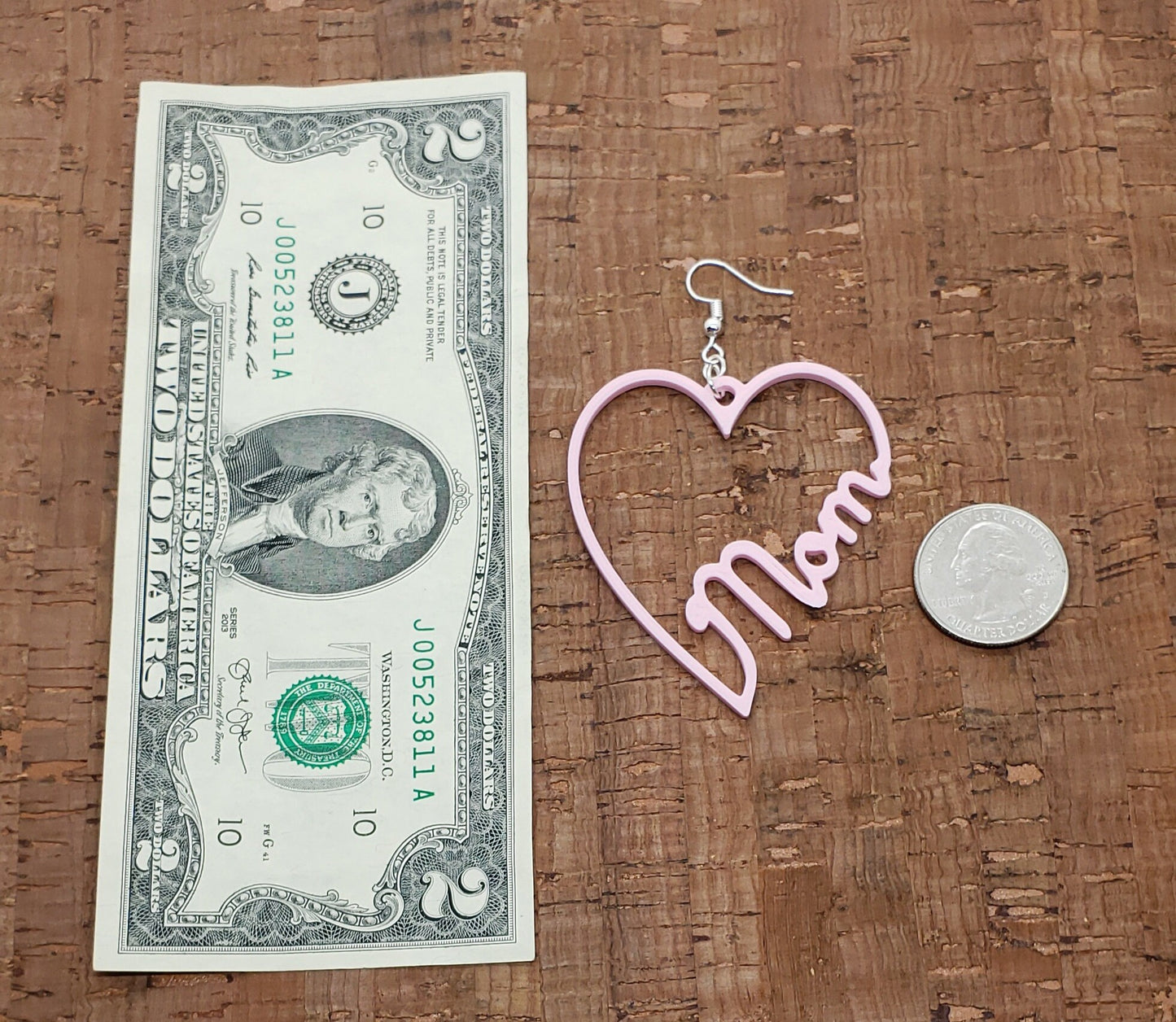 Mom's Heartbeat Earrings