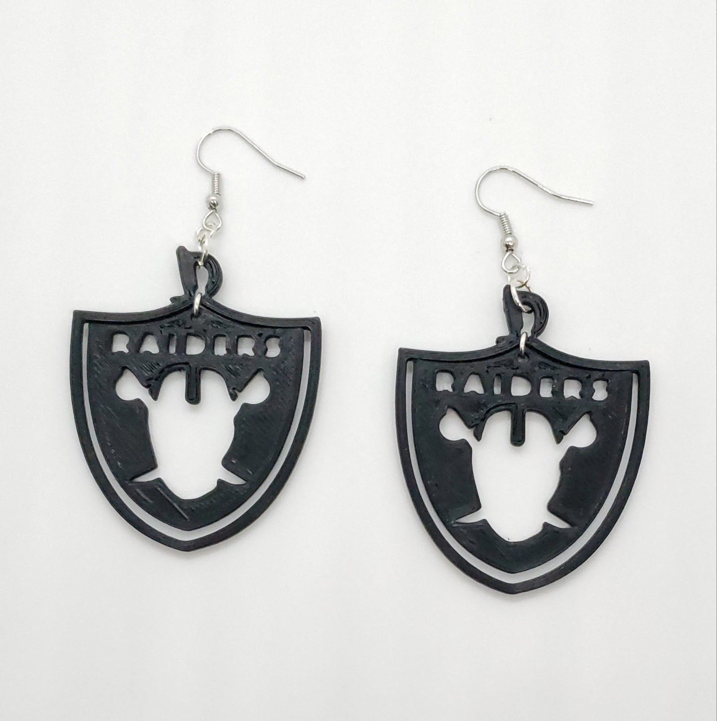 Las Vegas Raiders Swinging Earrings