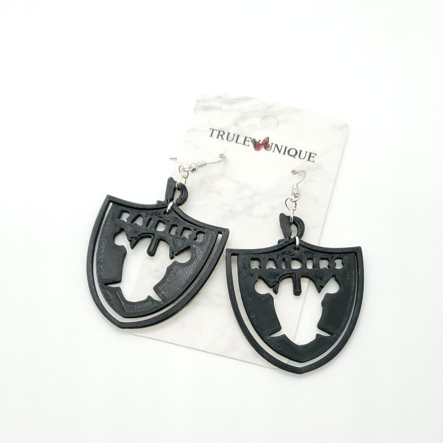Las Vegas Raiders Swinging Earrings
