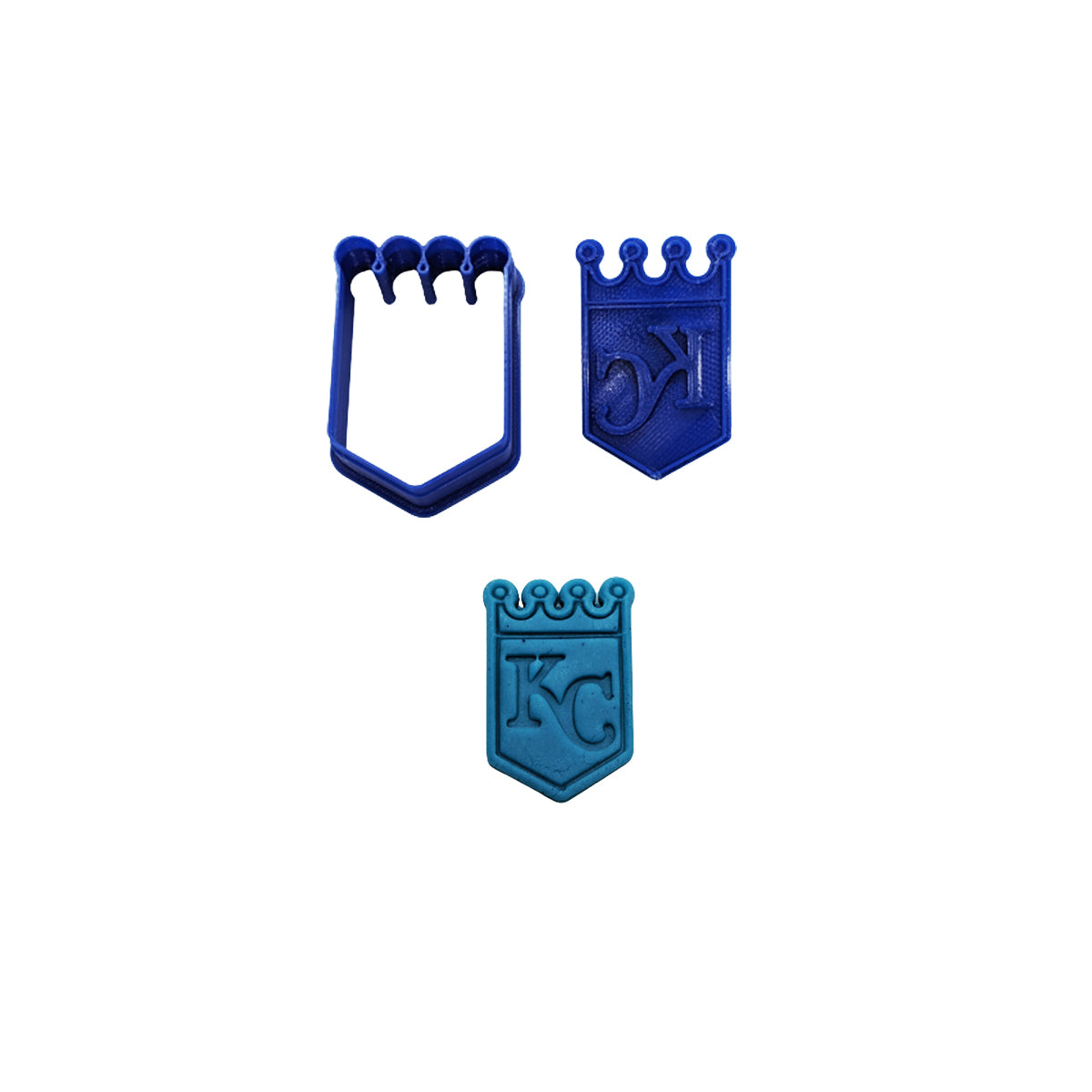 Kansas City Royals Cookie Cutter & Stamp Set