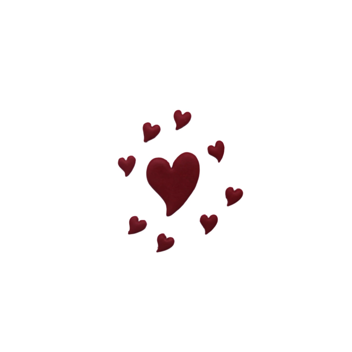 Lopsided Heart Cookie & Clay Cutter | Style A: Ideal for Cookies, Ceramics, Pottery, Polymer Clay, and Fondant