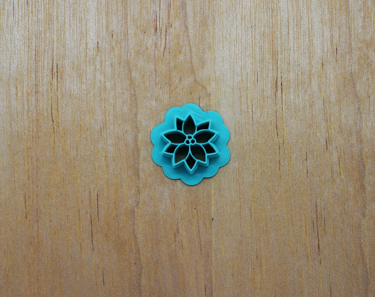 Poinsettia Flower Cookie Cutter/Clay Cutter