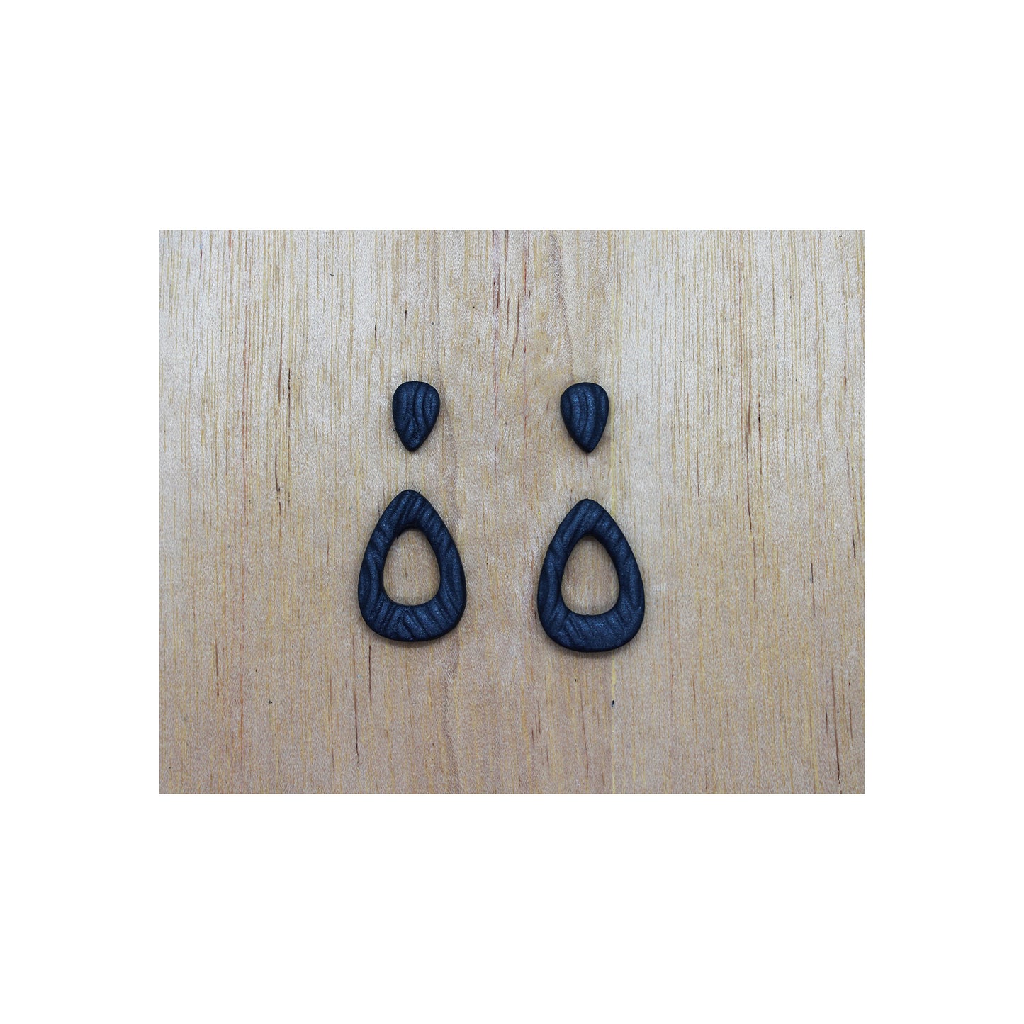 Rounded Teardrop Hoop Cutter for Cookies, Ceramics, Pottery, Polymer Clay, Fondant - Multi-Medium Craft & Baking Tool