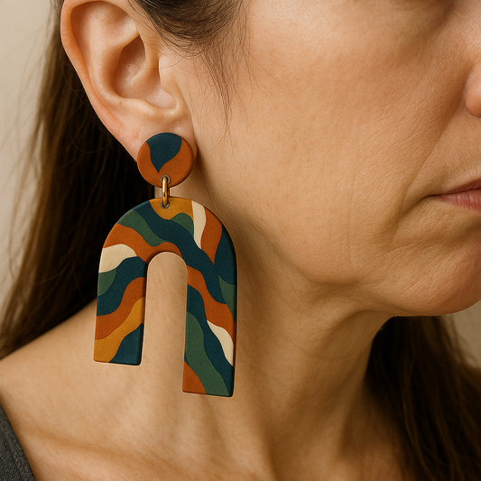 🌟 Practical Ways to Wear Heavy Earrings Comfortably