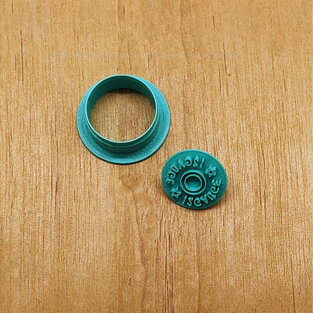 12 Gauge Shotgun Shell Cutter & Stamp Set: Ideal for Cookies, Ceramics ...