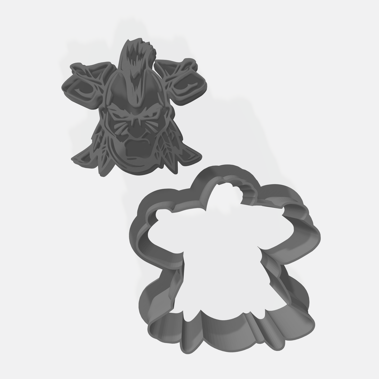 Warner Robin Indian/Native American Cookie Cutter & Stamp Set: Ideal for Cookies, Ceramics, Pottery, Polymer Clay, and Fondant