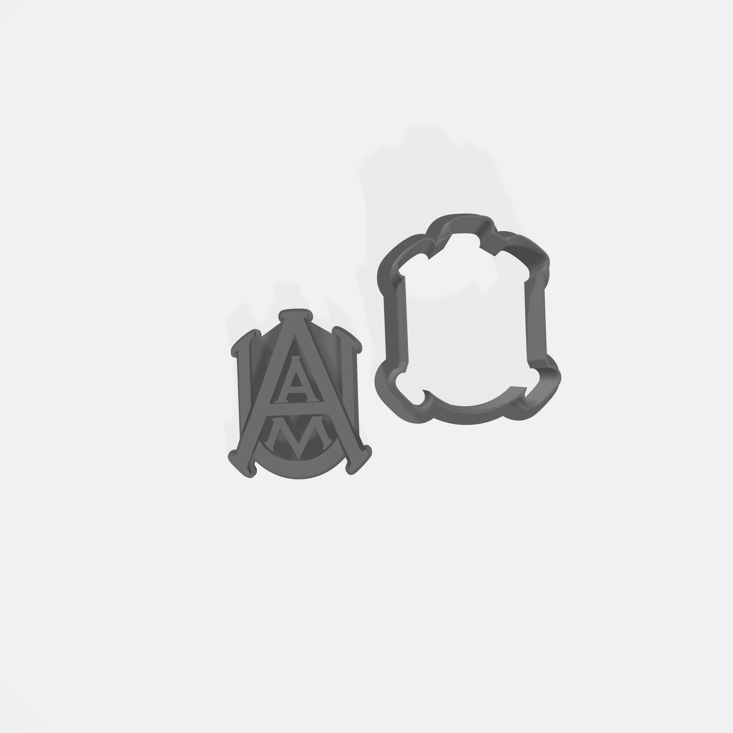 Alabama A&M University Cookie Cutter & Stamp Set - Ideal for Cookies, Ceramics, Pottery, Polymer Clay, Fondant & More