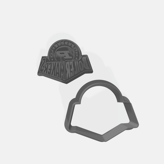 Boilermakers Purdue Cookie Cutter & Stamp Set: Ideal for Cookies, Ceramics, Pottery, Polymer Clay, and Fondant