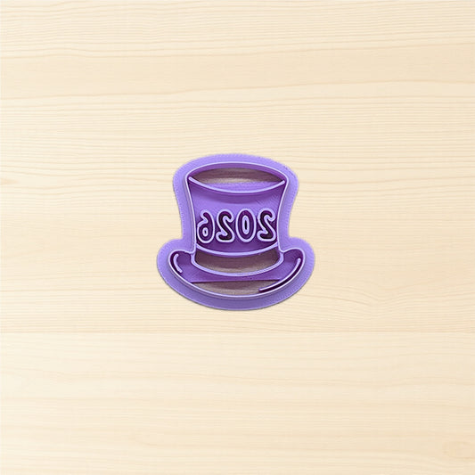 2026 New Year's Top Hat Cookie Cutter for Cookies, Polymer Clay, Fondant, Pottery & Ceramics