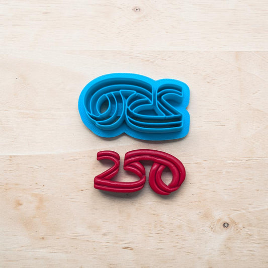 America 250 Ribbon Cutter for Cookies, Ceramics, Pottery, Polymer Clay, Fondant - Multi-Medium Craft & Baking Tool