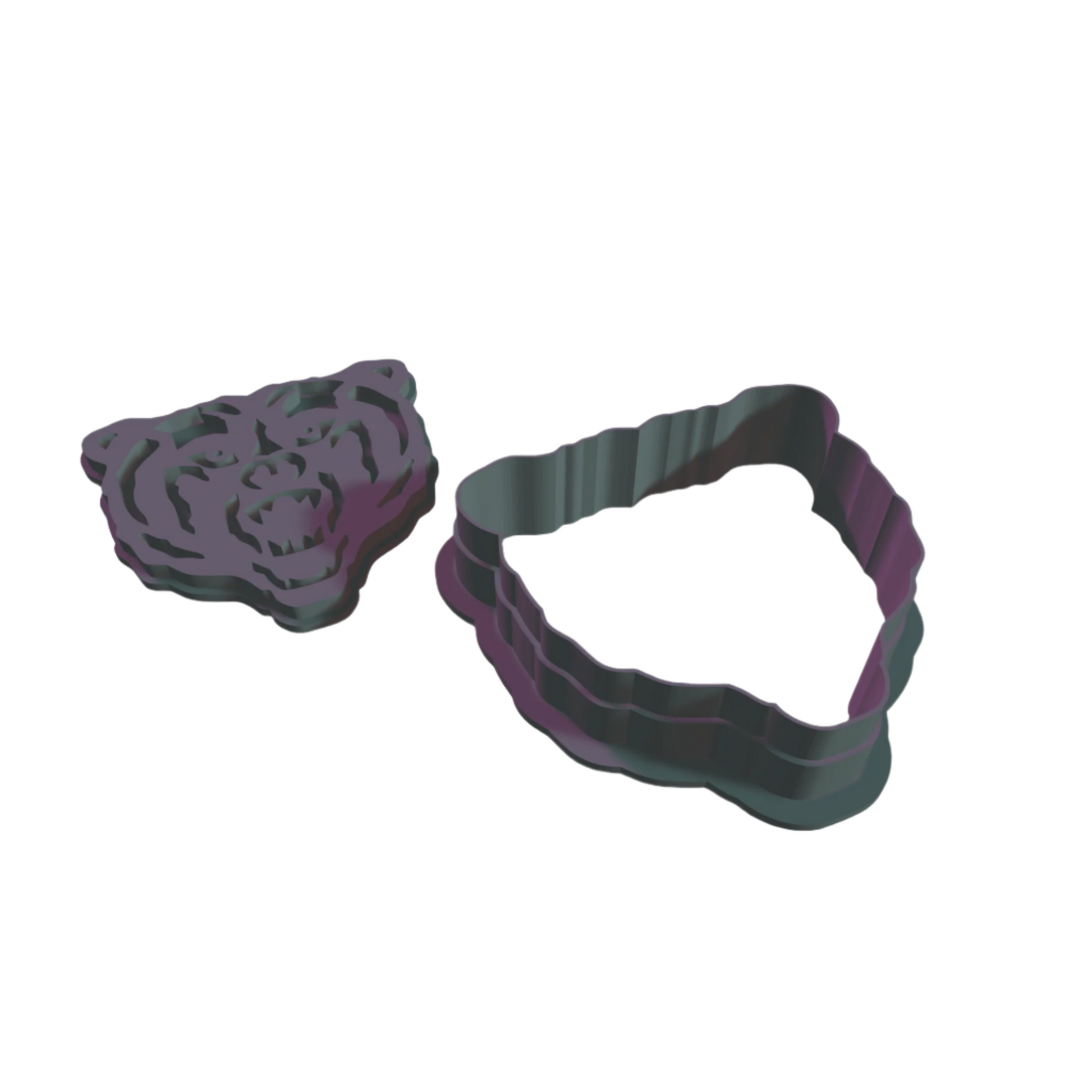 Mercer Bears cookie cutter and stamp set