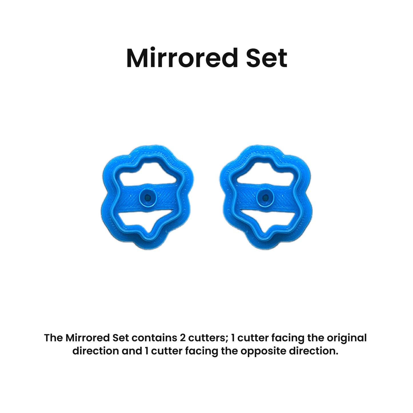 Boho Abstract Flower Hoop Cutter for Ceramics, Pottery, Polymer Clay & Fondant - Multi-Medium Crafting Tool