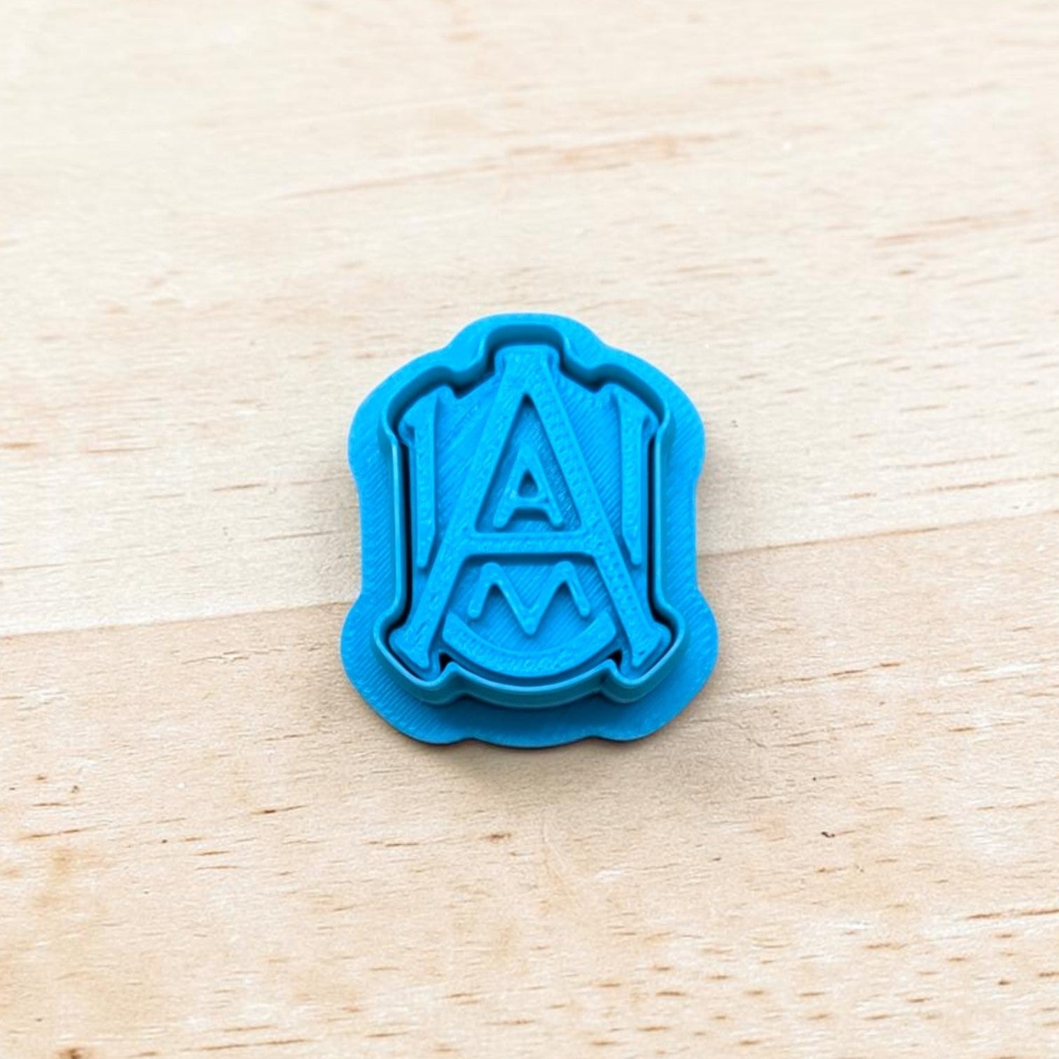 Alabama A&M University cookie cutter and stamp set for cookies clay fondant crafts