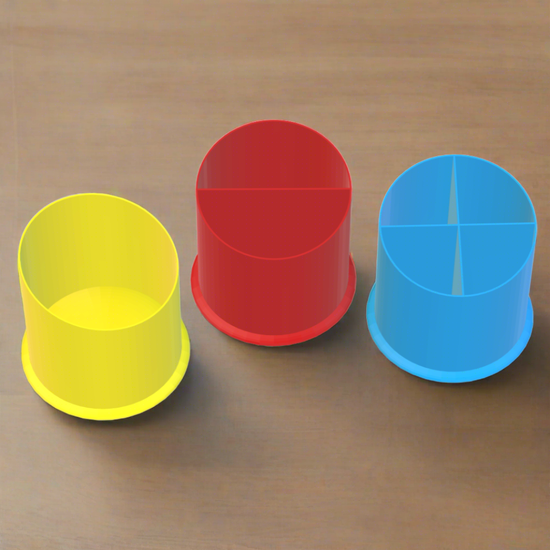 Tip-Proof Pencil & Craft Table Organizer