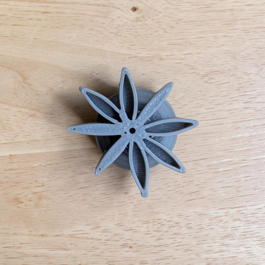 Anise Star Stamp for Cookies, Fondant, Polymer Clay & Pottery – Truley Unique Embosser Tool