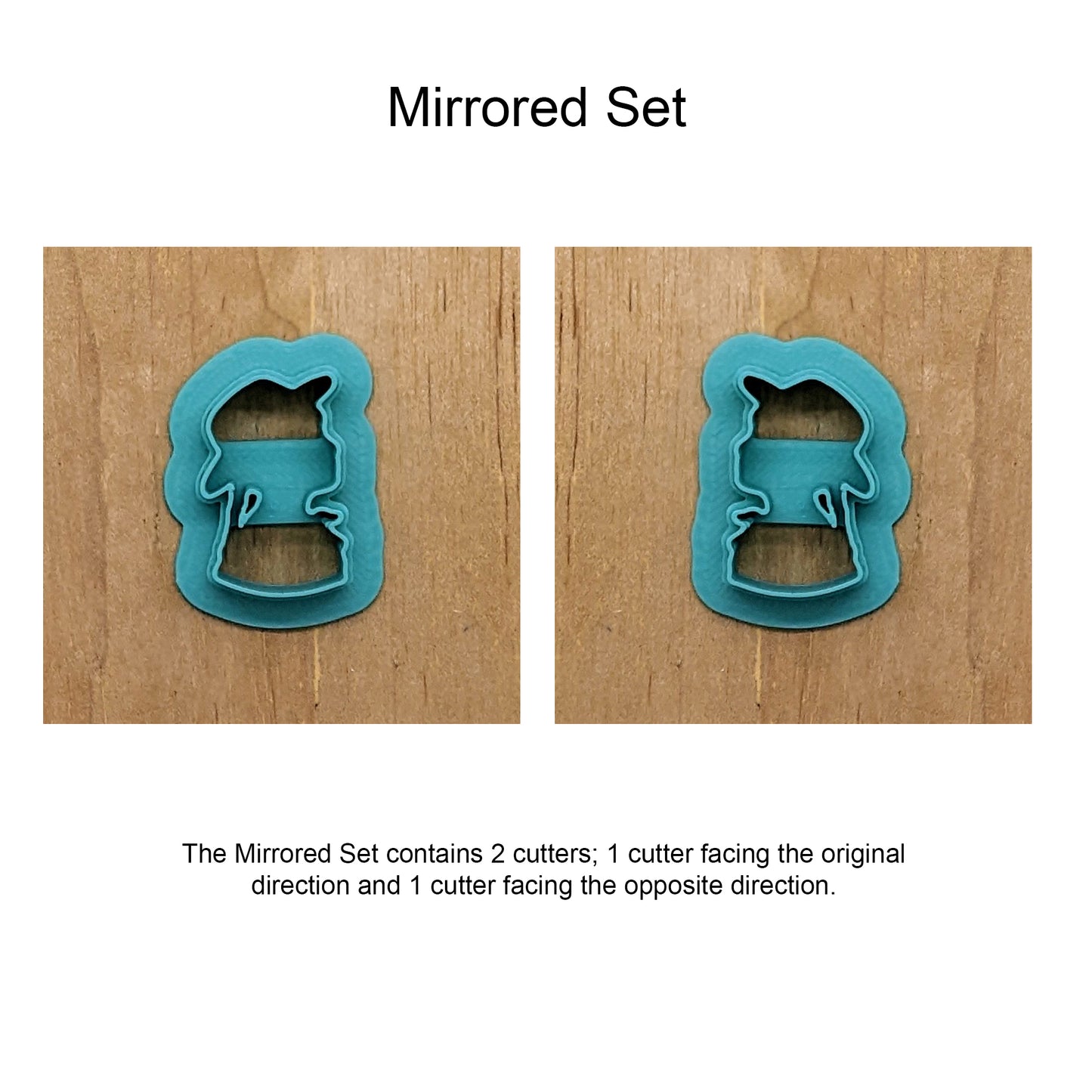 Anne of Green Gables Profile Silhouette Cookie Cutter/Clay Cutter