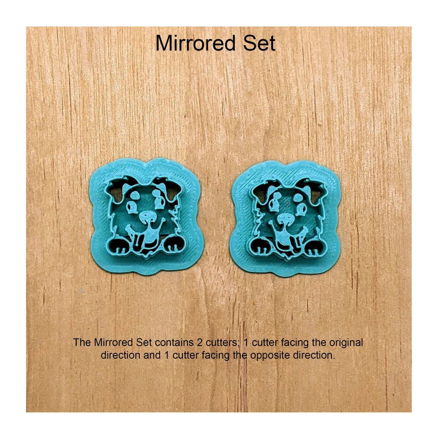 Aussie Puppy Dog Cookie Cutter: Ideal for Cookies, Ceramics, Pottery, Polymer Clay, Fondant - Multi-Medium Craft & Baking Tool