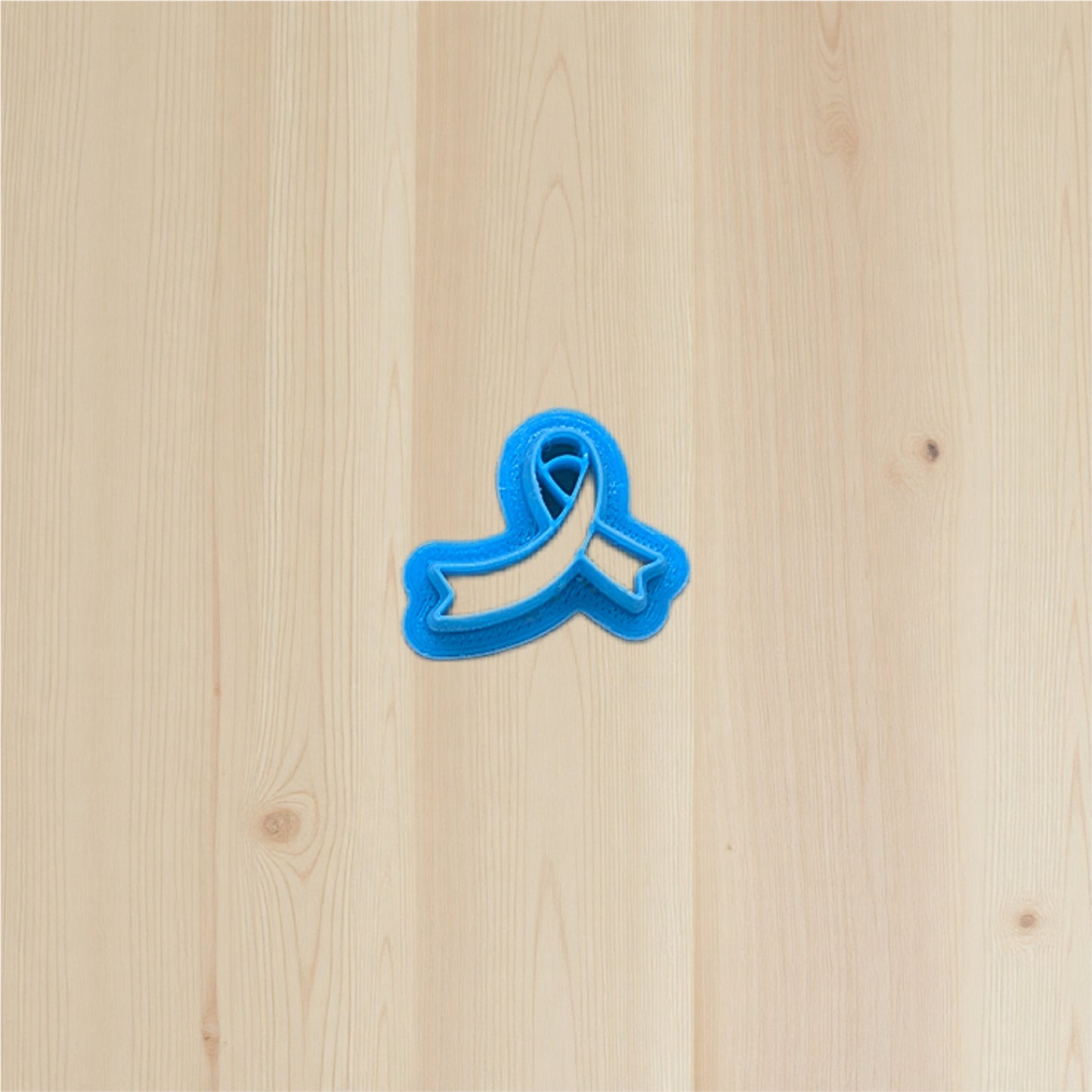 Awareness Ribbon Cookie Cutter with 4 Style Options: Ideal for Cookies, Ceramics, Pottery, Polymer Clay, Fondant - Multi-Medium Craft & Baking Tool