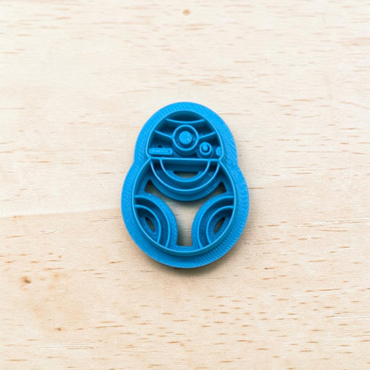 BB-8 Star Wars Droid Robot Cookie Cutter: Ideal for Cookies, Ceramics, Pottery, Polymer Clay, and Fondant