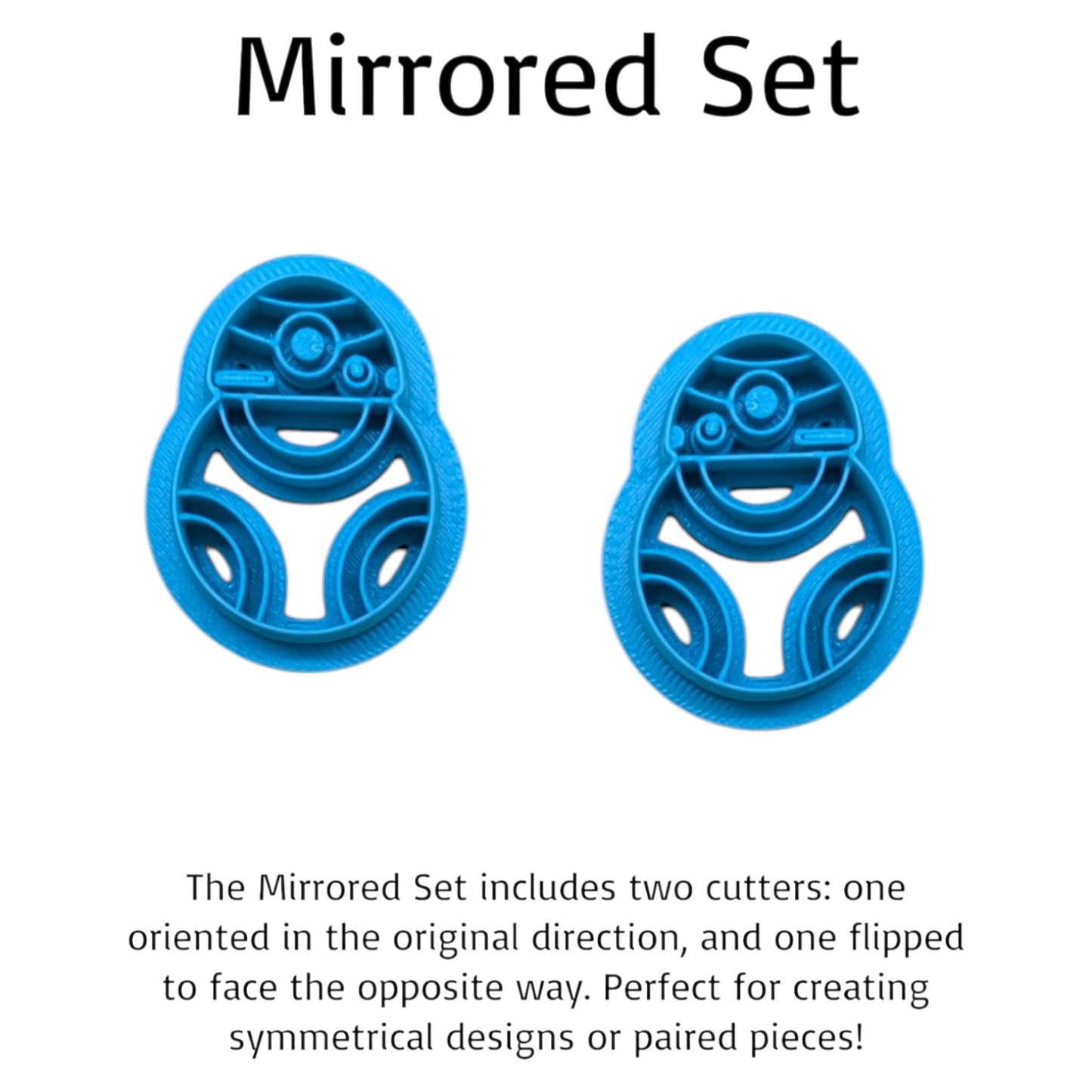 BB-8 Star Wars Droid Robot Cookie Cutter: Ideal for Cookies, Ceramics, Pottery, Polymer Clay, and Fondant