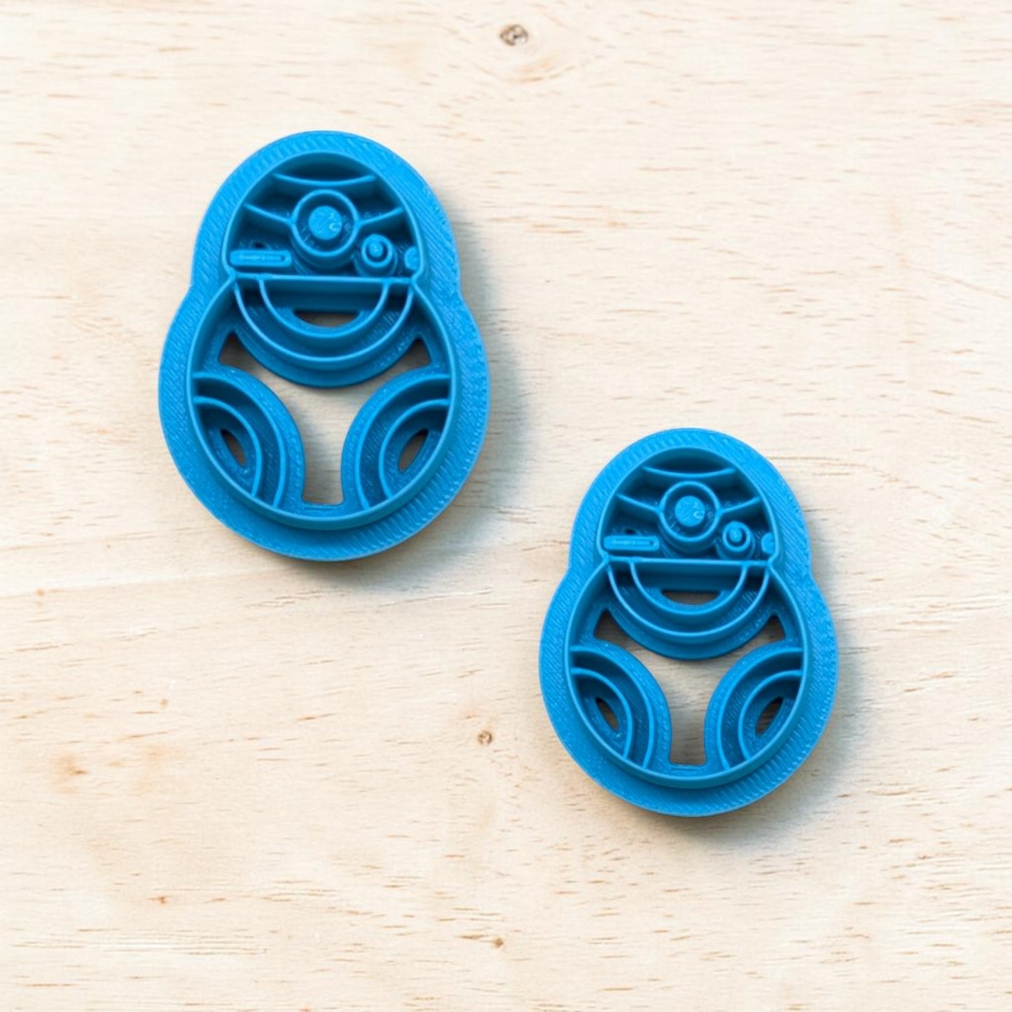 BB-8 Star Wars Droid Robot Cookie Cutter: Ideal for Cookies, Ceramics, Pottery, Polymer Clay, and Fondant