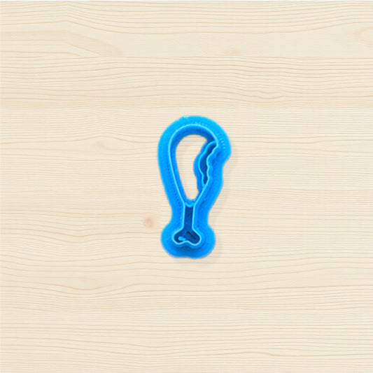 Bitten Turkey Leg Cookie Cutter: Ideal for Cookies, Ceramics, Pottery, Polymer Clay, and Fondant