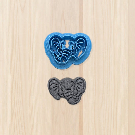 Elephant Head Cookie Cutter: Ideal for Cookies, Ceramics, Pottery, Polymer Clay, and Fondant