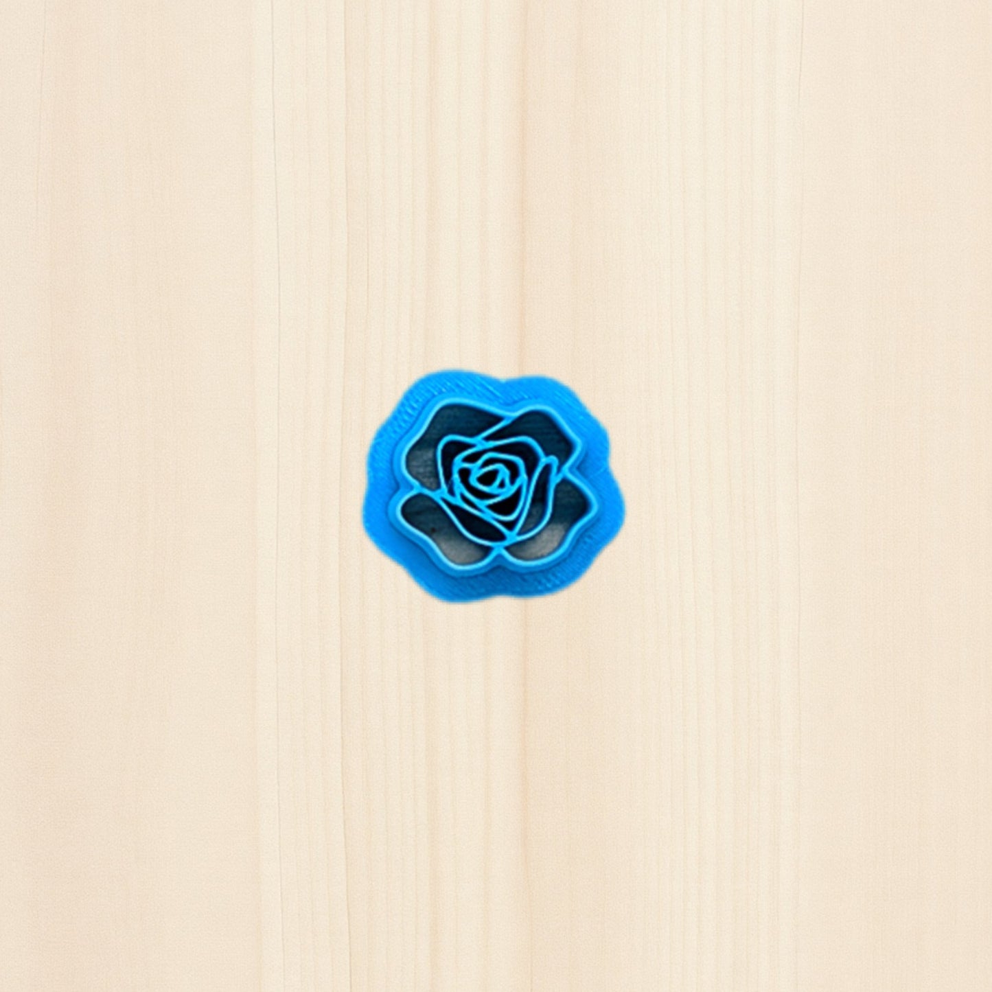 Rose Flower Cookie Cutter: Versatile Tool for Ceramics, Pottery, Cookies, Polymer Clay & More