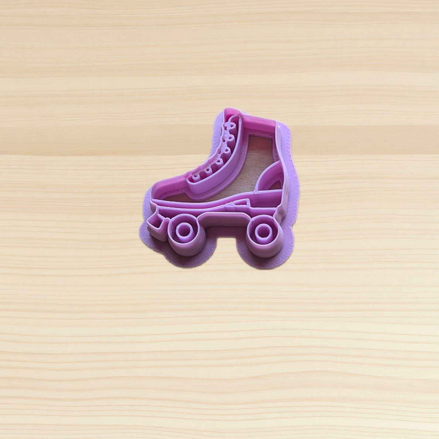 Roller Skate Cookie Cutter: Ideal for Cookies, Ceramics, Pottery, Polymer Clay, and Fondant