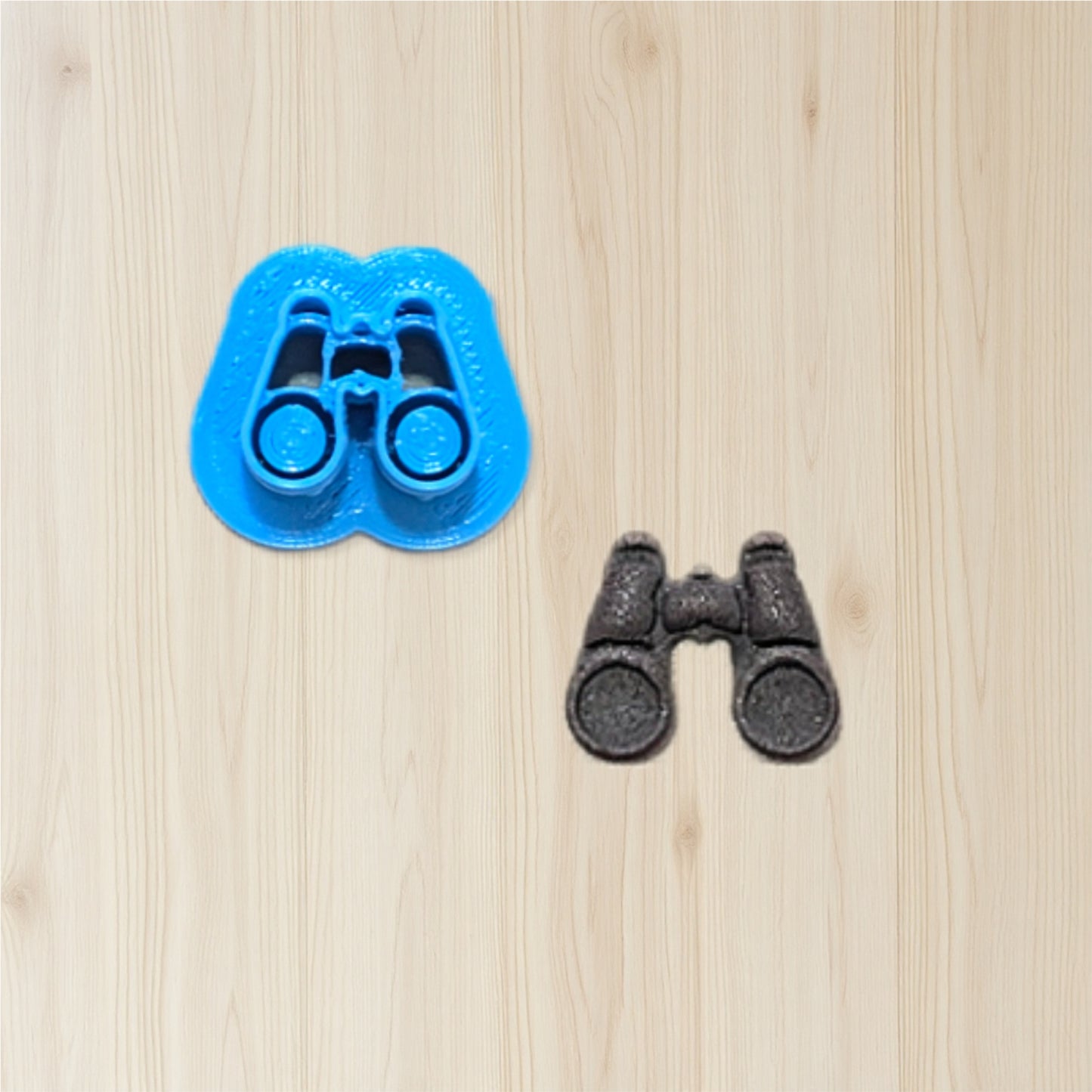 Binoculars Cookie Cutter: Versatile Tool for Cookies, Ceramics, Pottery, Fondant, and More