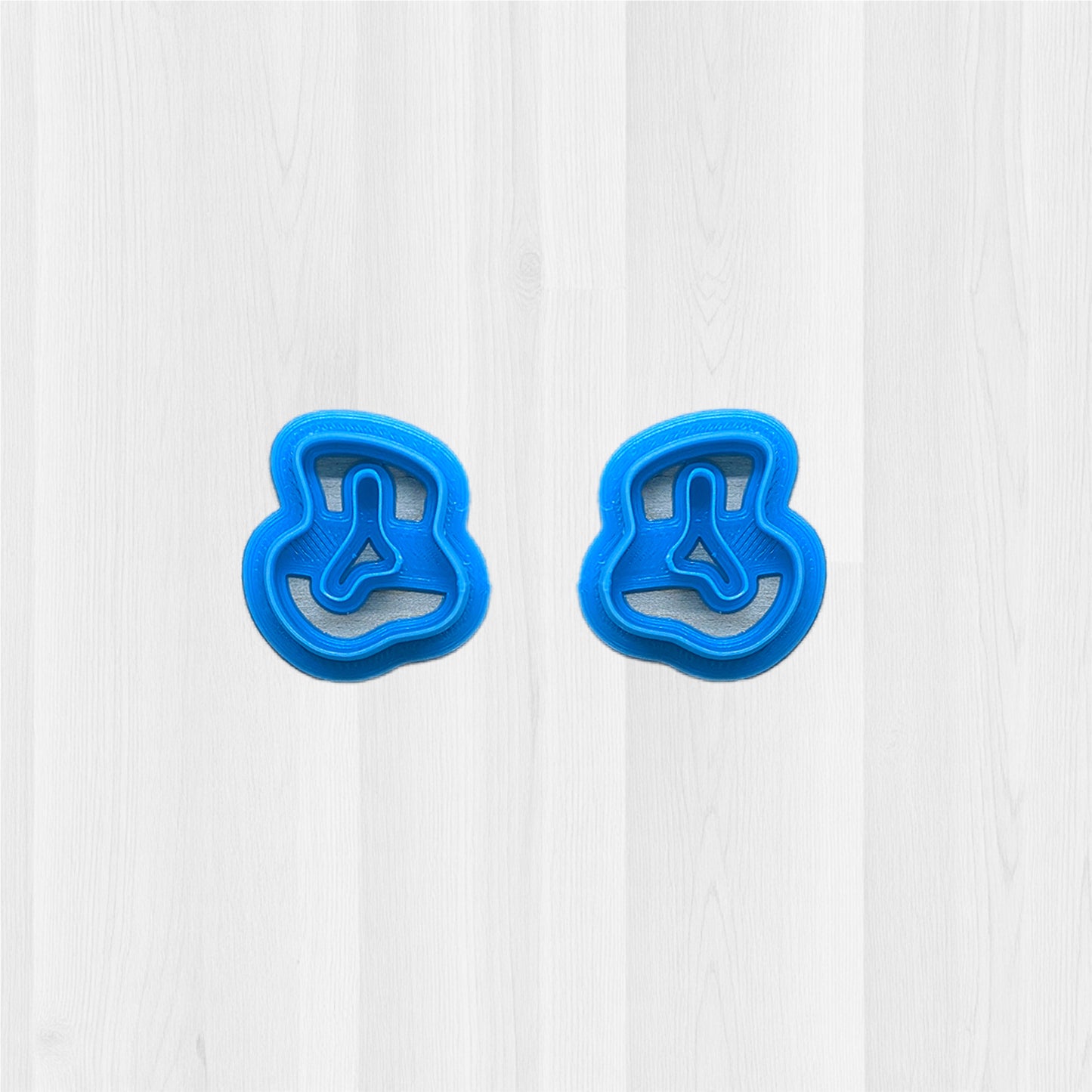 Boho Blob Hoop Cutter – Style B: Ideal for Ceramics, Pottery, Polymer Clay & Fondant - Multi-Medium Crafting Tool