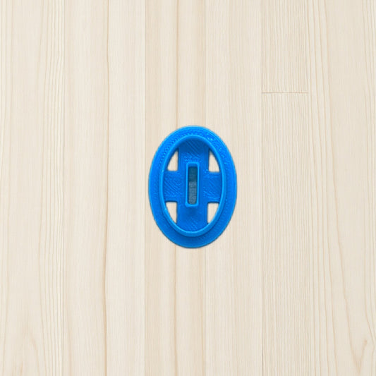 Boho Rectangle in an Oval Hoop Cutter: Ideal for Ceramics, Pottery, Polymer Clay, and Fondant