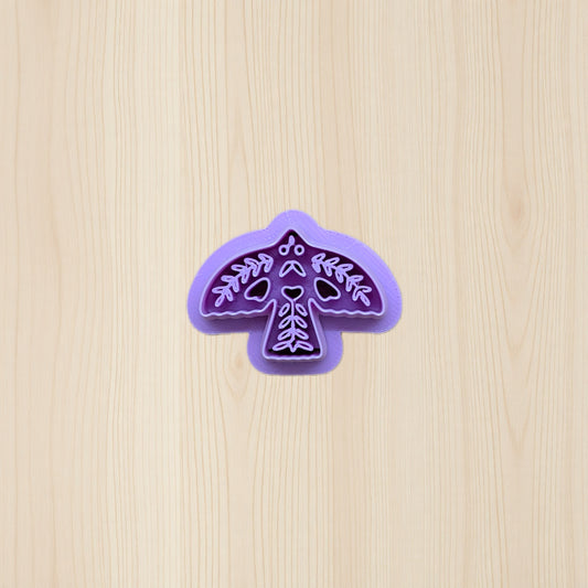 Boho Folk Art Bird (Style E) Cookie Cutter: Ideal for Cookies, Ceramics, Pottery, Polymer Clay, and Fondant