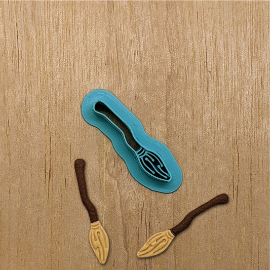 Harry Potter Inspired Broom Fondant Cutter/Clay Cutter
