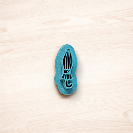 Closed Umbrella Cookie Cutter: for Cookies, Ceramics, Pottery, Polymer Clay, Fondant and More