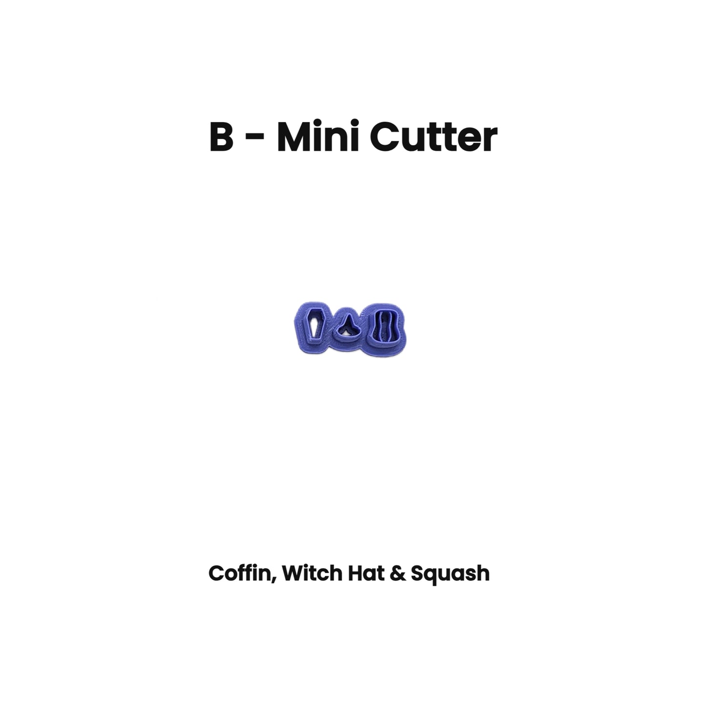 Coffin Bookshelf Cutter with Fall & Halloween Theme Miniature Cutter Options: Idea for Ceramics, Pottery & Polymer Clay Jewelry