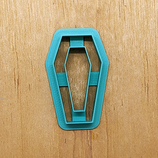 Coffin Shape Donut Cutter for Ceramics, Pottery, Polymer Clay, & Fondant