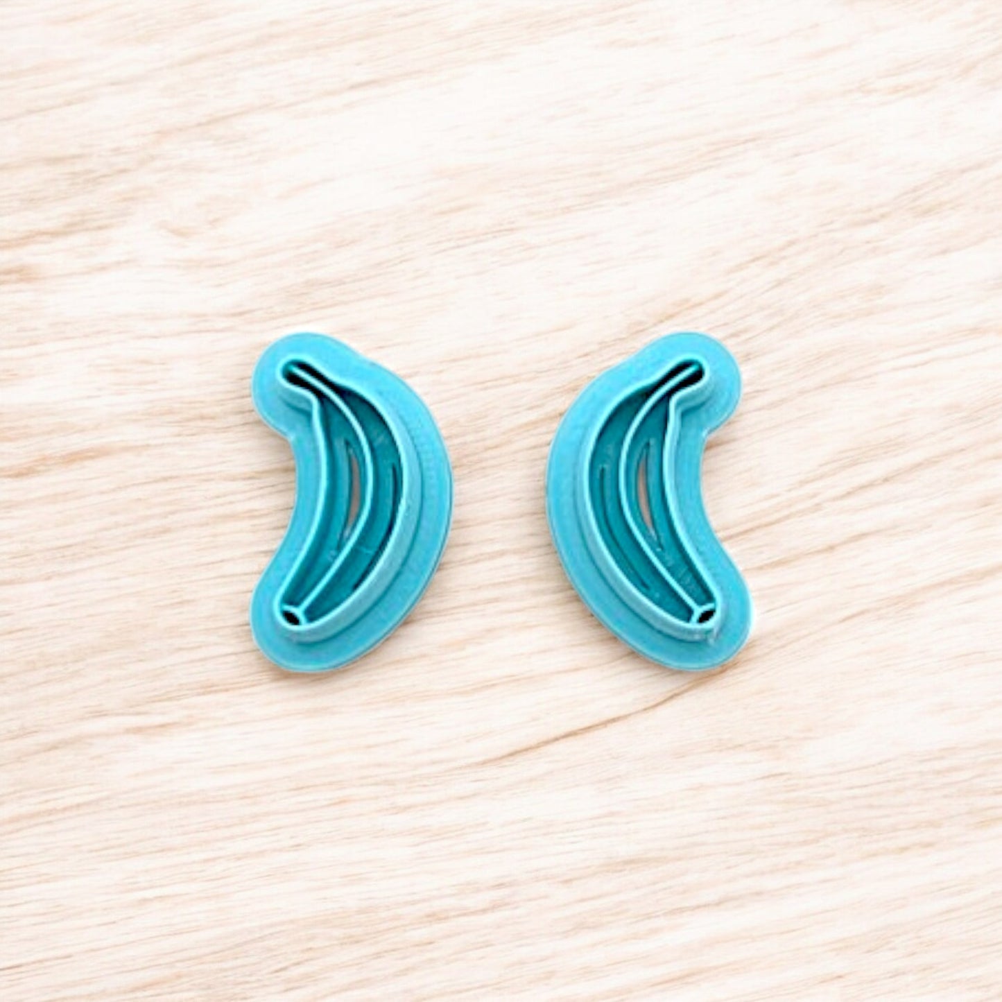 Cute Banana Cookie Cutter: for Cookies, Ceramics, Pottery, Polymer Clay, Fondant and More