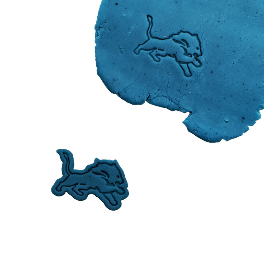 Detroit Lion Cookie Cutter & Stamp Set