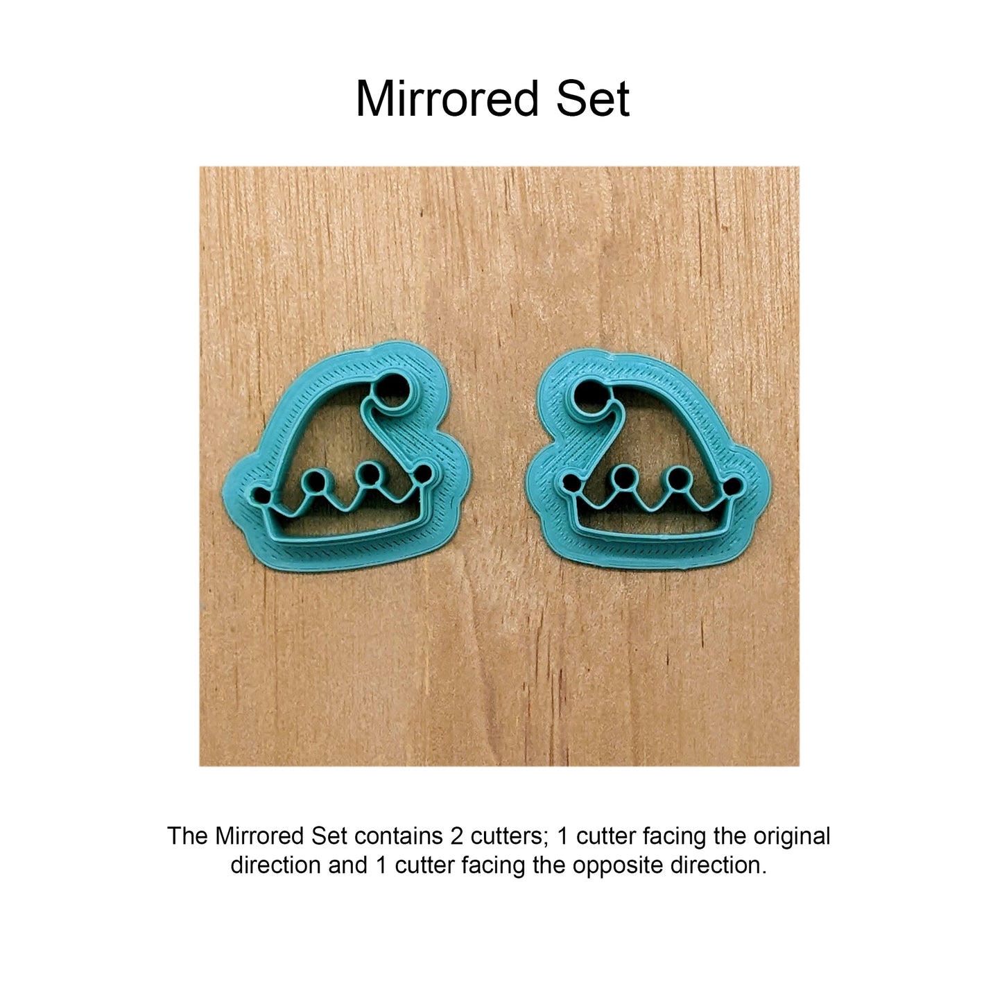 Elf Hat Cookie Cutter: Ideal for Cookies, Ceramics, Fondant & More
