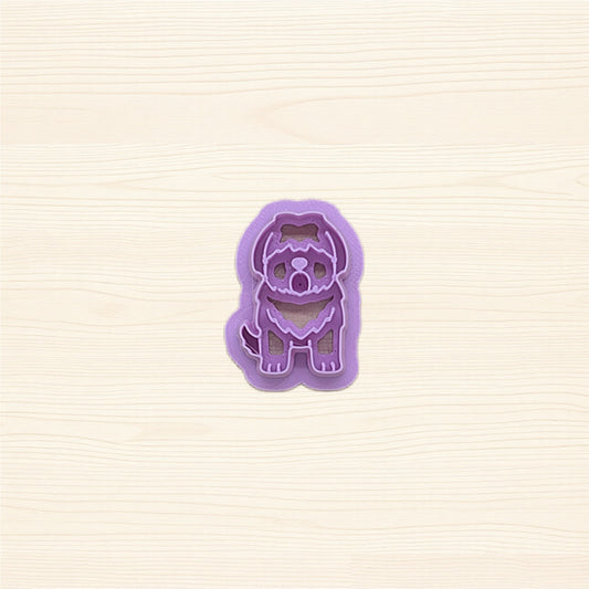 English Sheep Dog Puppy Cookie Cutter: Ideal for Cookies, Ceramics, Pottery, Polymer Clay, and Fondant
