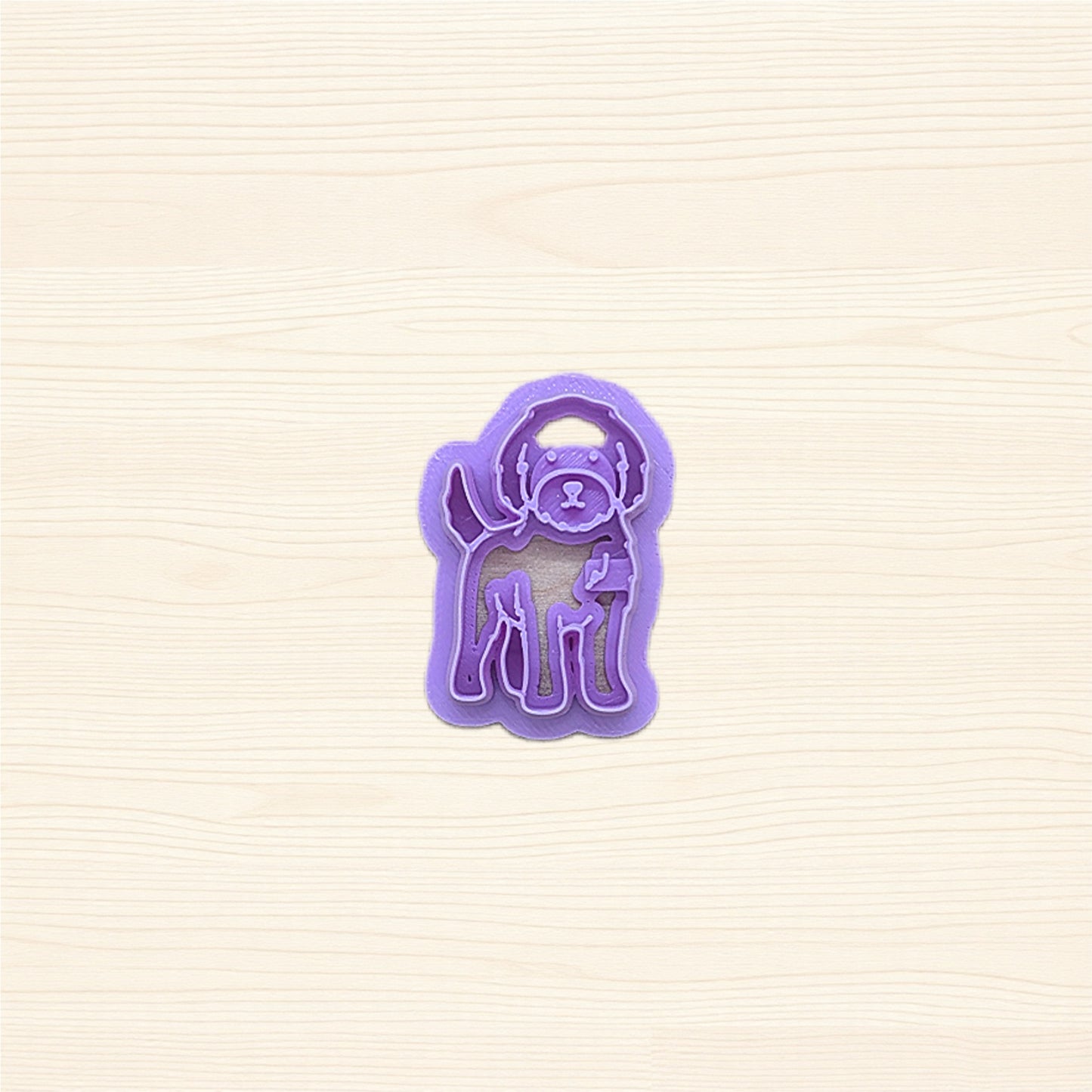 English Doodle Puppy Dog Cookie Cutter: Ideal for Cookies, Ceramics, Pottery, Polymer Clay, and Fondant