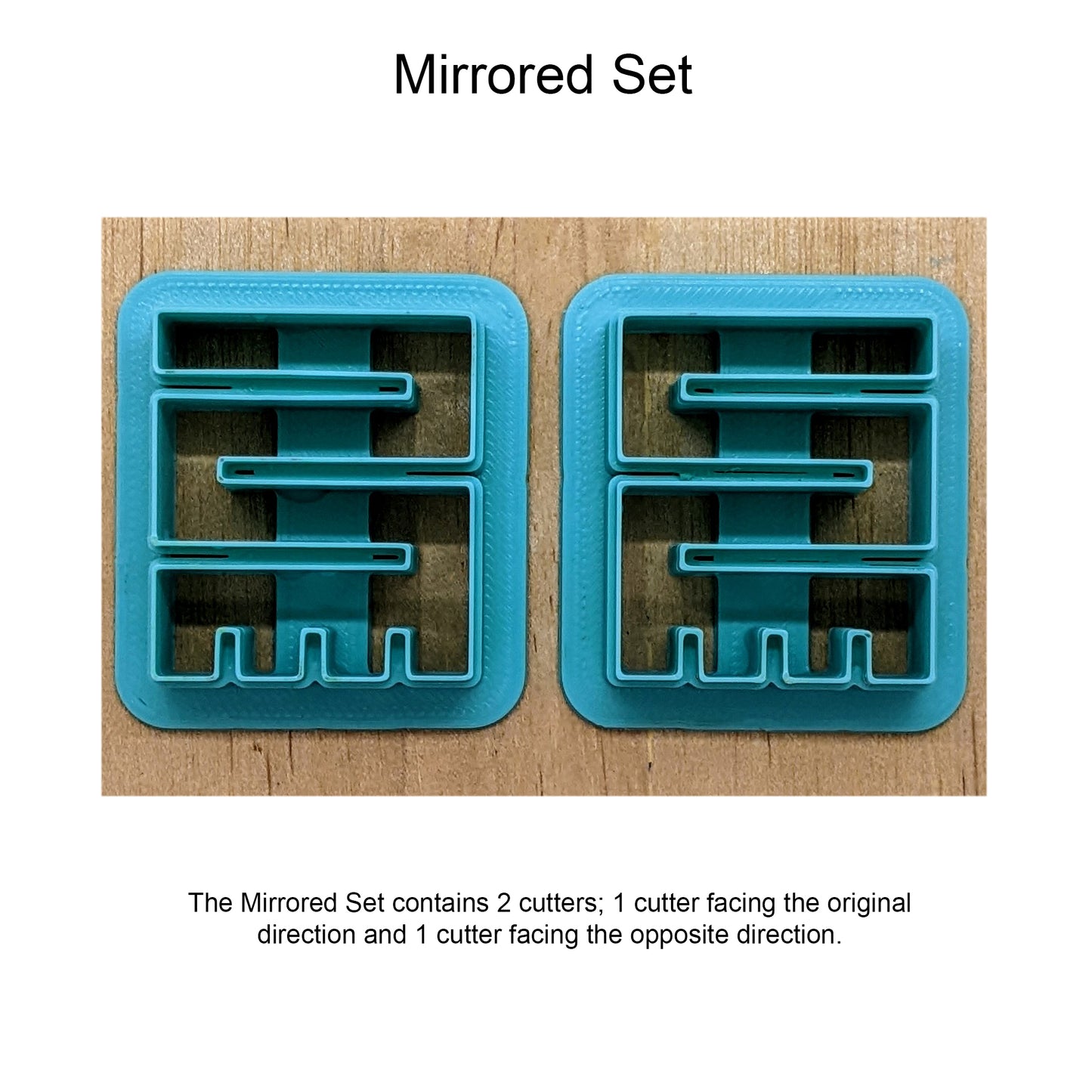 Ethnic Geometric Symbol Cookie Cutter: Idea for Cookies, Ceramics, Pottery, Polymer Clay, Fondant