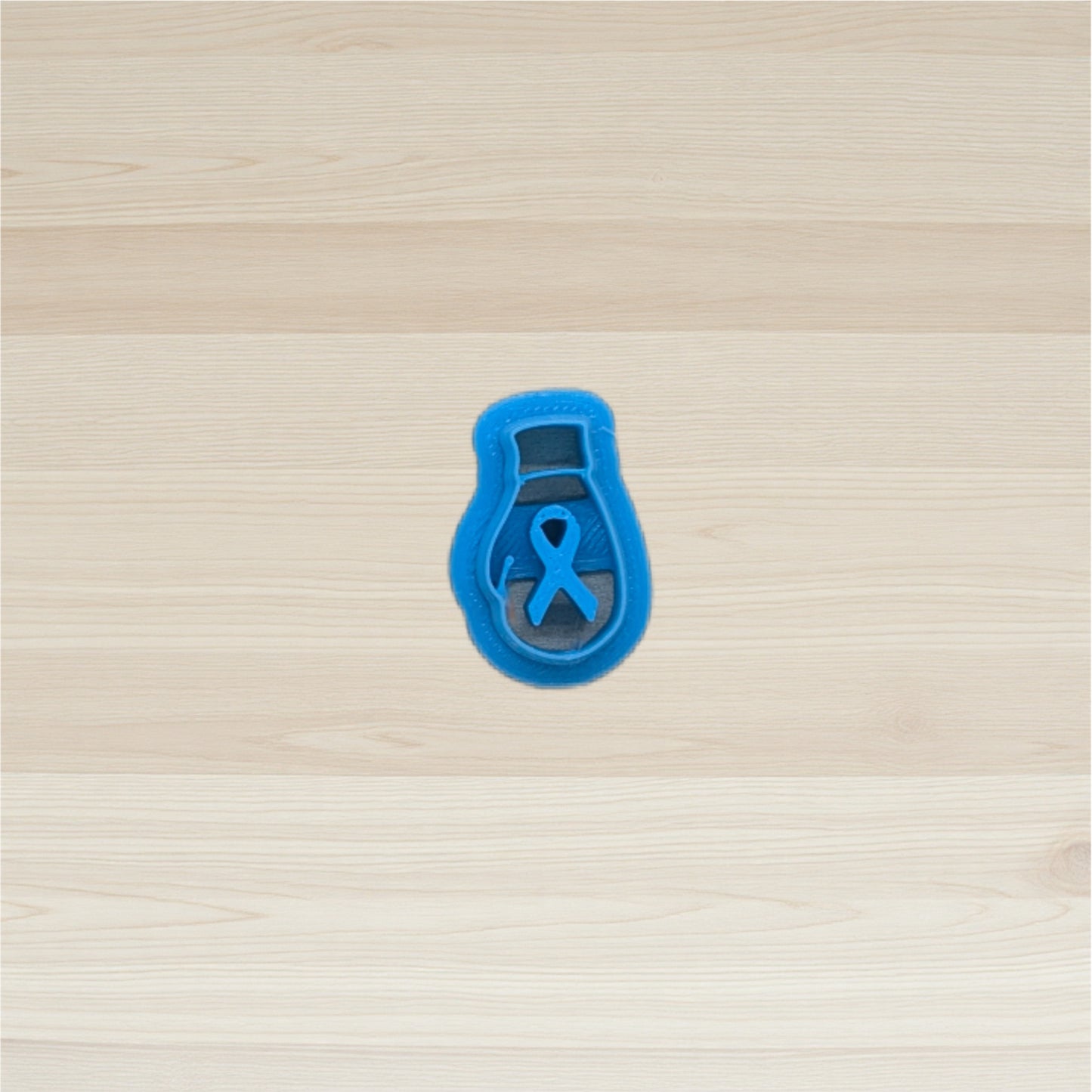 Fighter's Ribbon Boxing Glove Cookie Cutter: Idea for Cookies, Ceramics, Pottery, Polymer Clay, Fondant