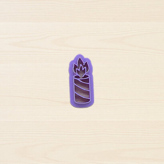 Flaming Firework Cookie Cutter: Ideal for Cookies, Ceramics, Pottery, Polymer Clay, and Fondant