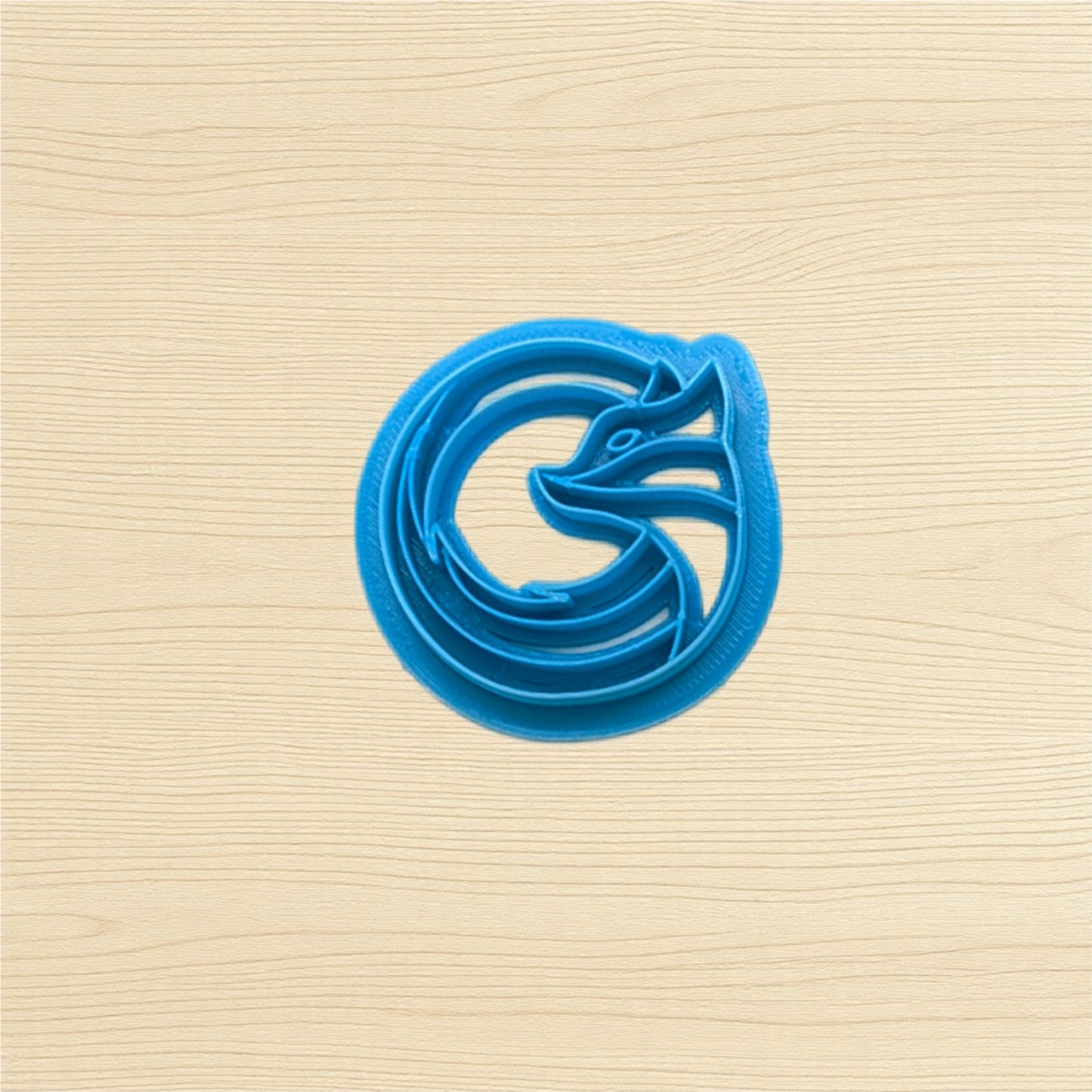 Fox Hoop Cutter for Cookies, Ceramics, Pottery, Polymer Clay, Fondant - Multi-Medium Craft & Baking