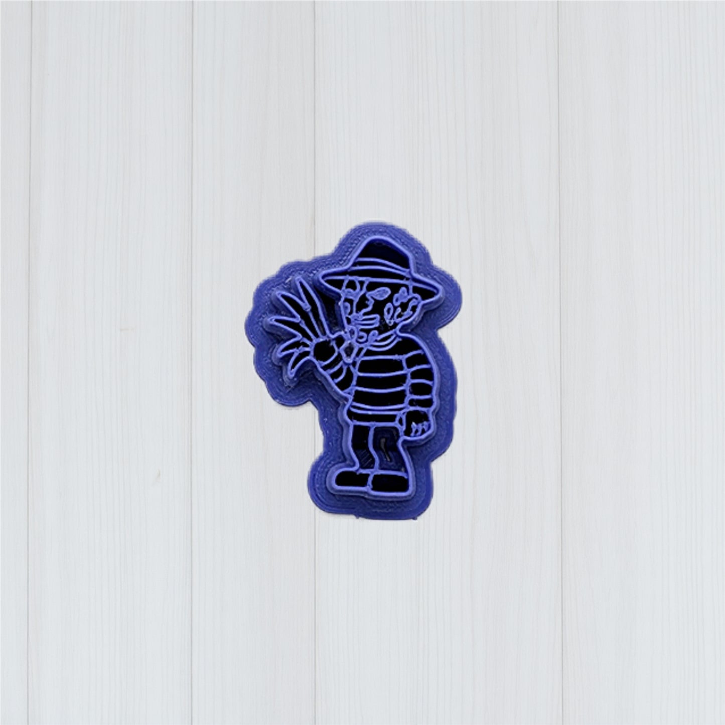 Freddy Krueger Cookie Cutter: Ideal for Cookies, Ceramics, Pottery, Polymer Clay, Fondant - Multi-Medium Craft & Baking Tool