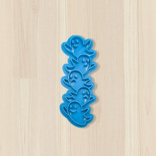 Ghost Totem Bookmark Cutter on a wooden surface
